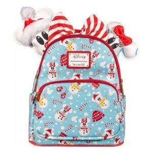 Disney Christmas Mickey Minnie Backpack Purse‎ seats